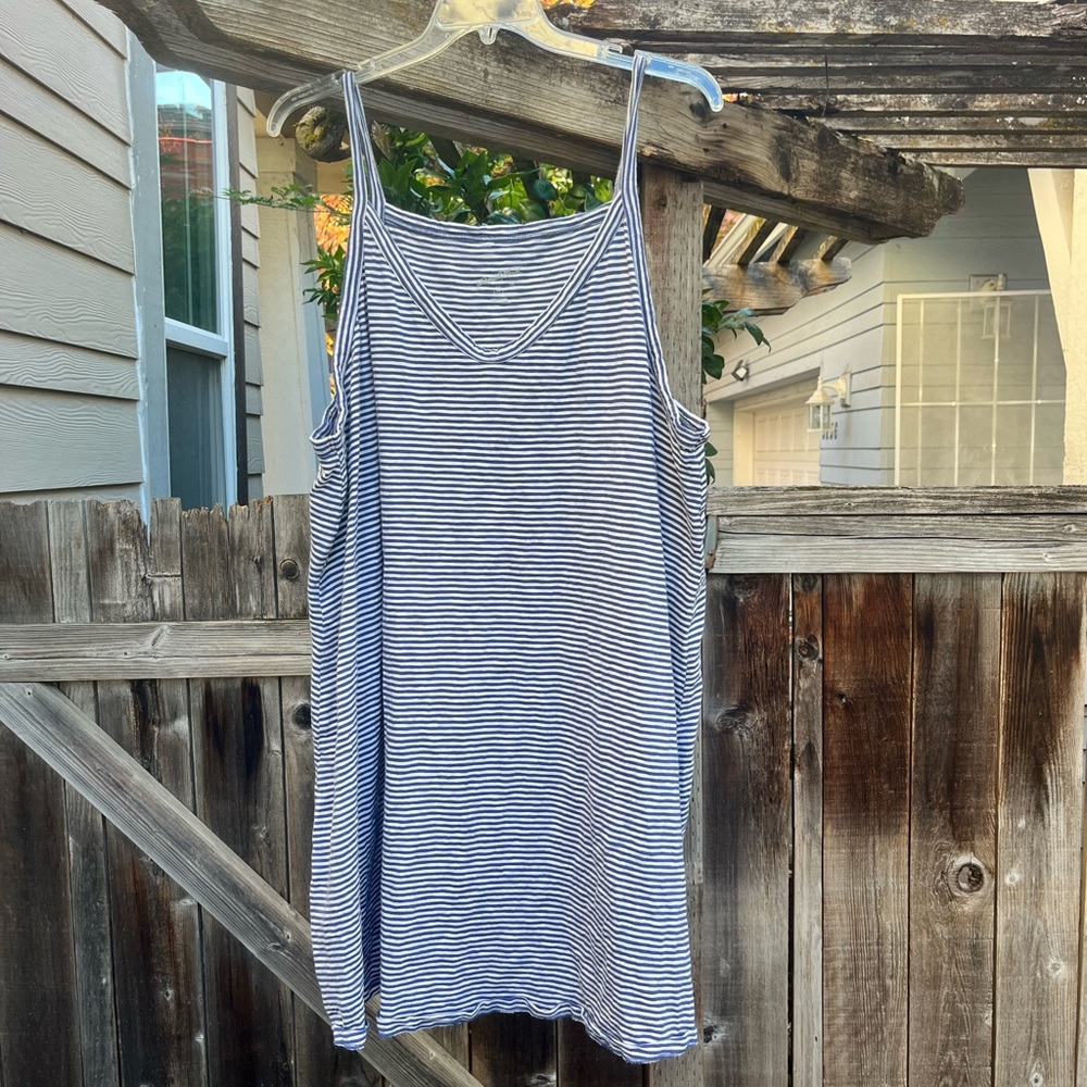 Easy breezy little tank dress • great for layering through the fall